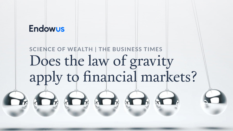 Does the law of gravity apply to financial markets?